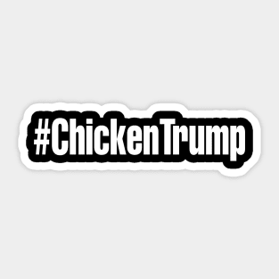 Chicken Trump Sticker